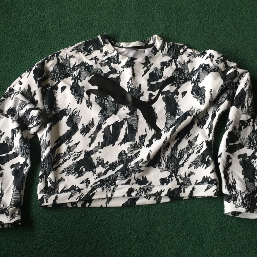 Puma athletic crop top